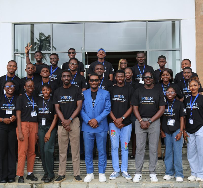 Institute of Genomics and Global Health XR & AI Genomics Hackathon participant, and mentors picture