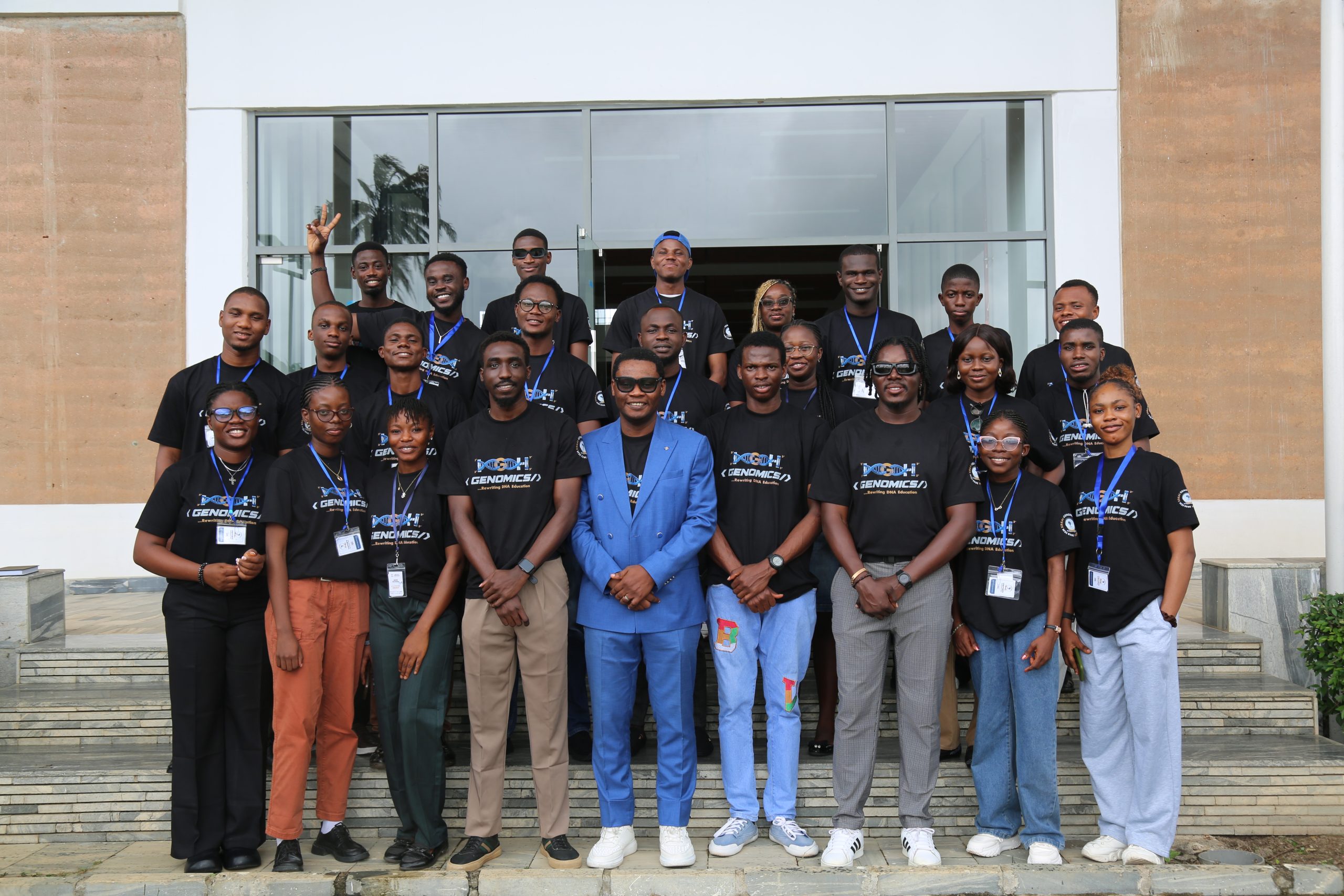 Institute of Genomics and Global Health XR & AI Genomics Hackathon participant, and mentors picture